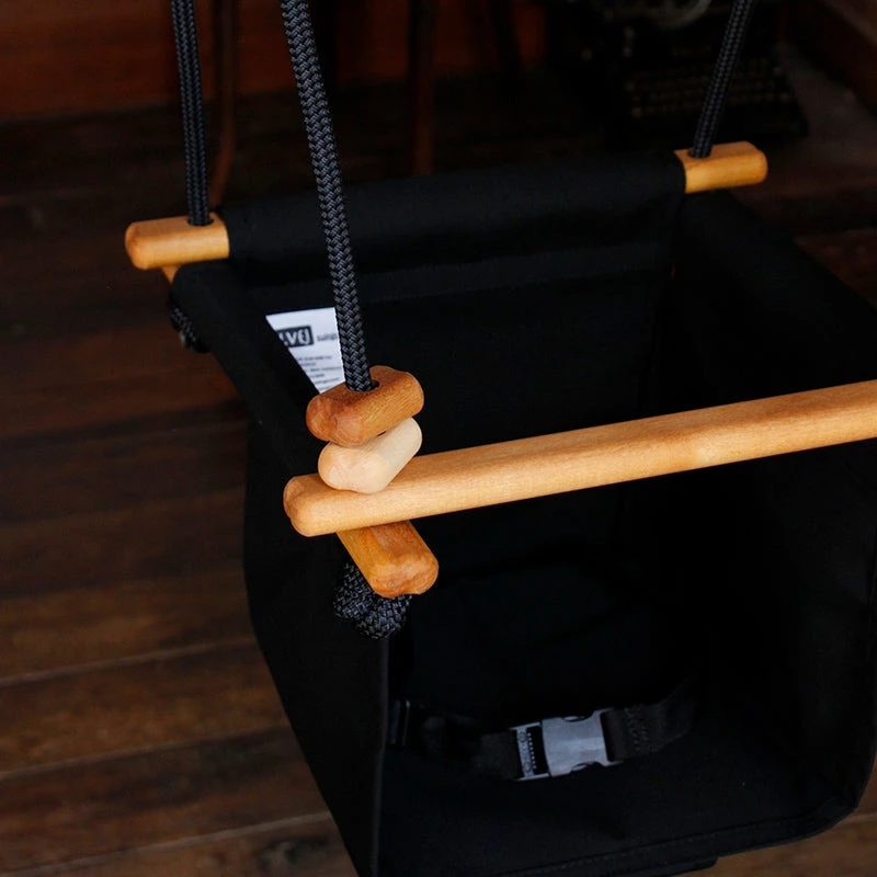 Wholesale ๐ Solvej Baby & Toddler Swing - Coral Black ๐ฅฐ - Image 4