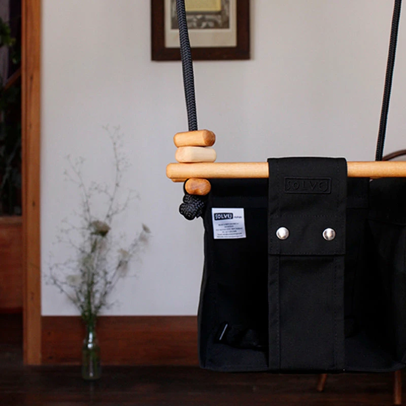 Wholesale ๐ Solvej Baby & Toddler Swing - Coral Black ๐ฅฐ - Image 5