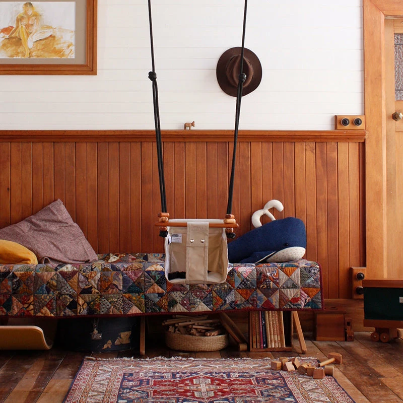 Wholesale ๐ Solvej Baby & Toddler Swing - Soft Linen ๐ฅ - Image 3