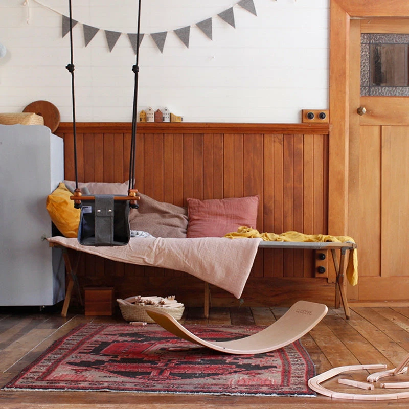 Buy 😉 Solvej Baby & Toddler Swing - Smokey Grey ❤️ - Image 3