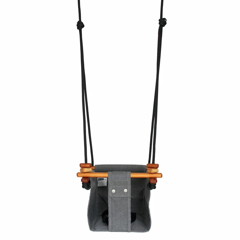 Buy 😉 Solvej Baby & Toddler Swing - Smokey Grey ❤️