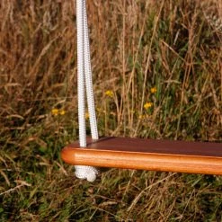 Cheap ๐ฅฐ Solvej Wooden Board Swing - White Rope ๐