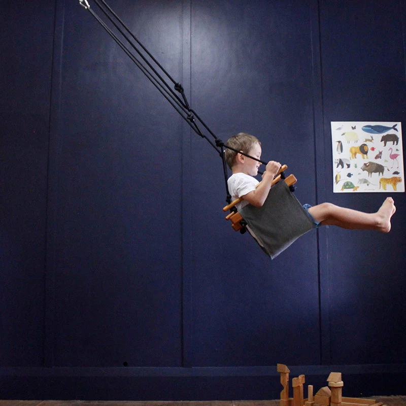 Outlet โ Solvej Child Swing - Smokey Grey ๐ฏ - Image 4