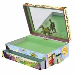 Outlet π Enchantmints Musical Treasure Music Box - Dragon's World β€οΈ