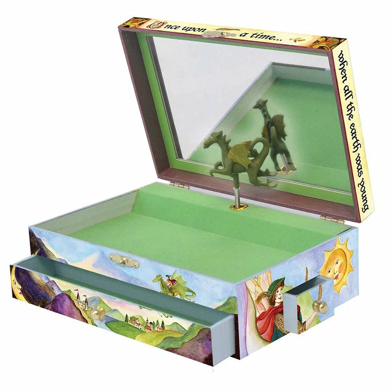 Outlet π Enchantmints Musical Treasure Music Box - Dragon's World β€οΈ