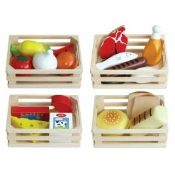 Best deal 😀 Fun Factory Play Food In Crates Set Of 4 👏