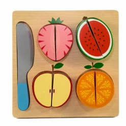 Discount 🛒 Kiddie Connect Slice The Fruit Puzzle 🛒
