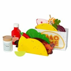 Top 10 ⭐ Make Me Iconic Taco Time Wooden Play Food 👏
