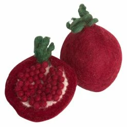 Budget 🛒 Papoose Felt Pomegranate 1 Full & 2 Halves * 😍
