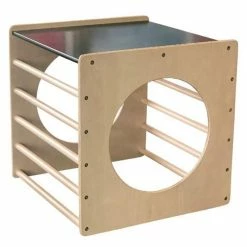 Discount ⌛ My Happy Helpers Blackboard Play Cube - Unvarnished ✔️