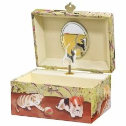 New π Enchantmints Musical Treasure Music Box - Playful Pets π
