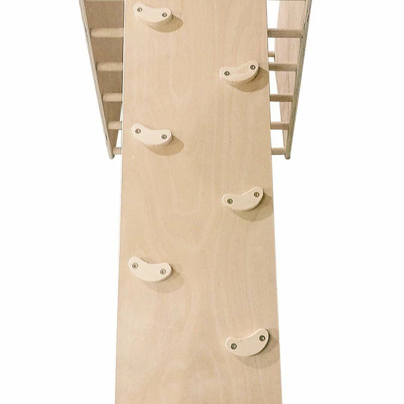 Budget β¨ My Happy Helpers Pikler Rock Wall & Slide - Unvarnished π€©